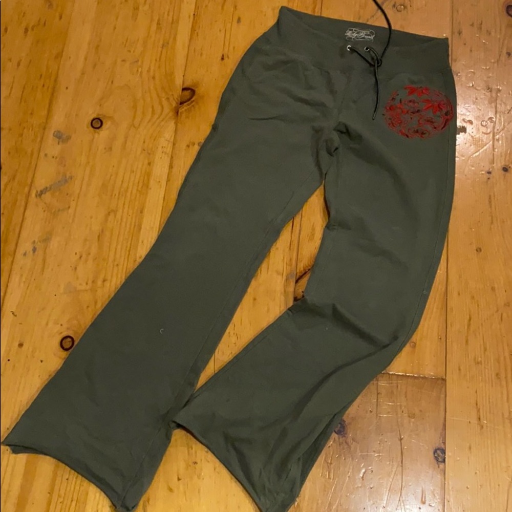 Wide leg sweatpants